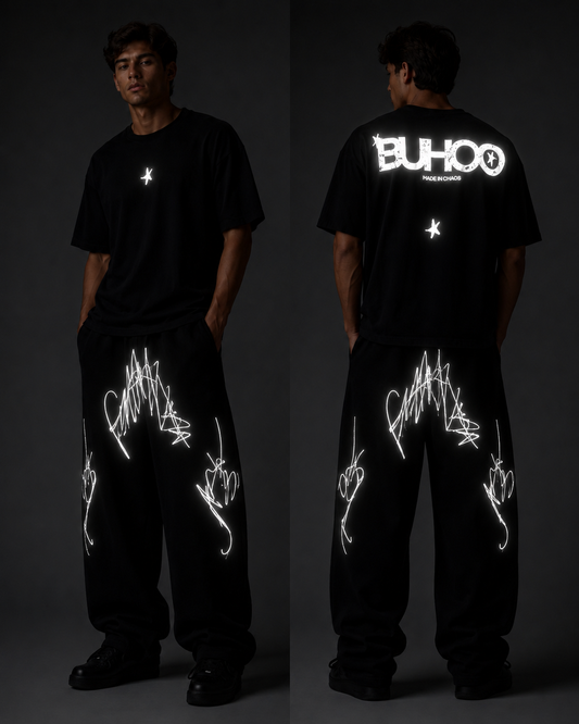 PLAYERA BUHOO REFLECTIVA